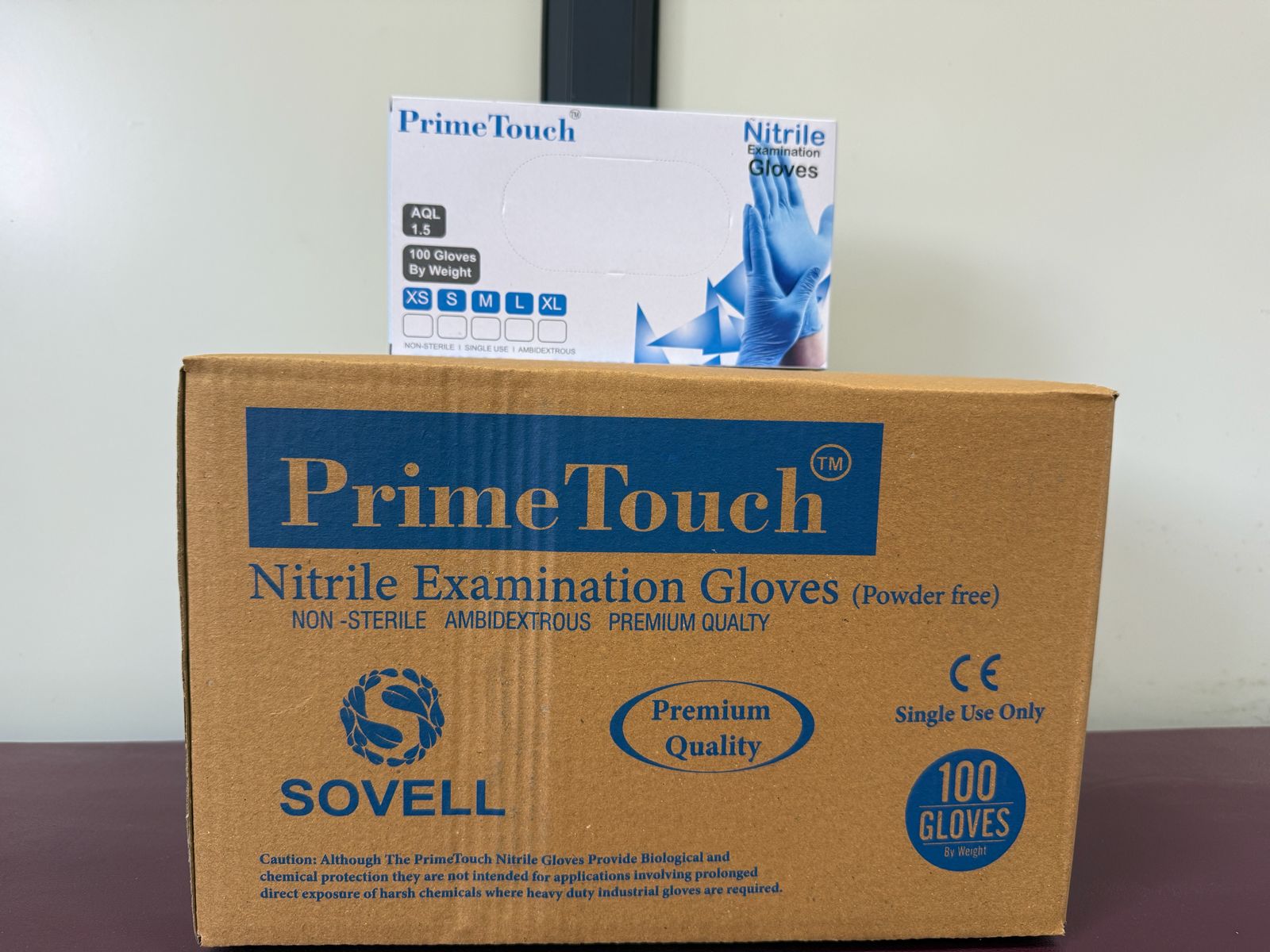 Nitrile Gloves Packaging